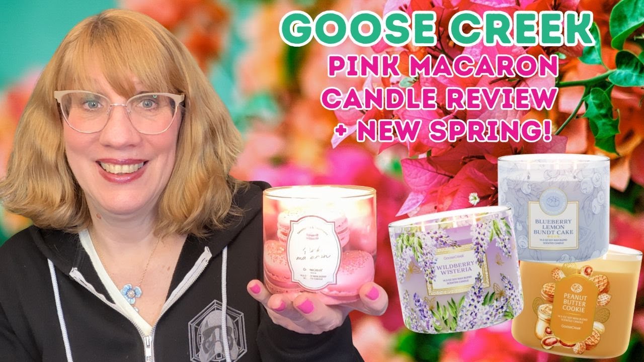 Обзор свечи Goose Creek Pink Macaron + Новинка весны!