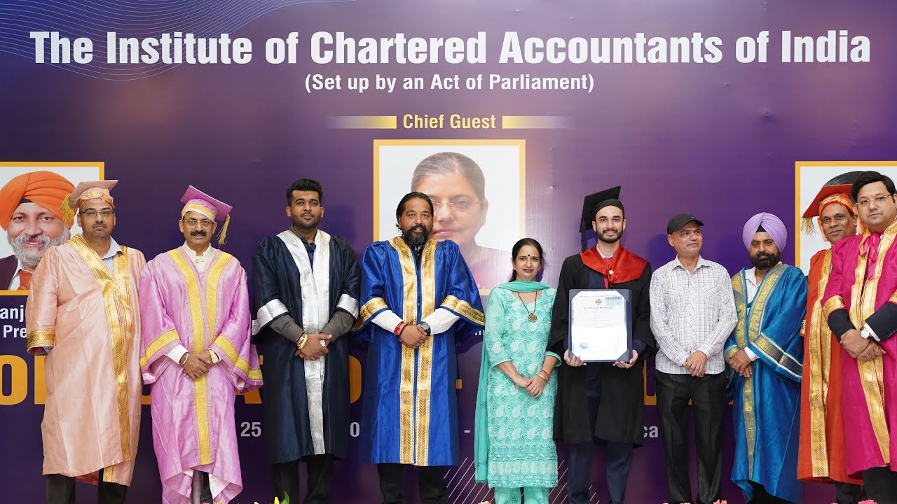 Icai CA Convocation August 2025  #icaiconvocation #convocation2025 