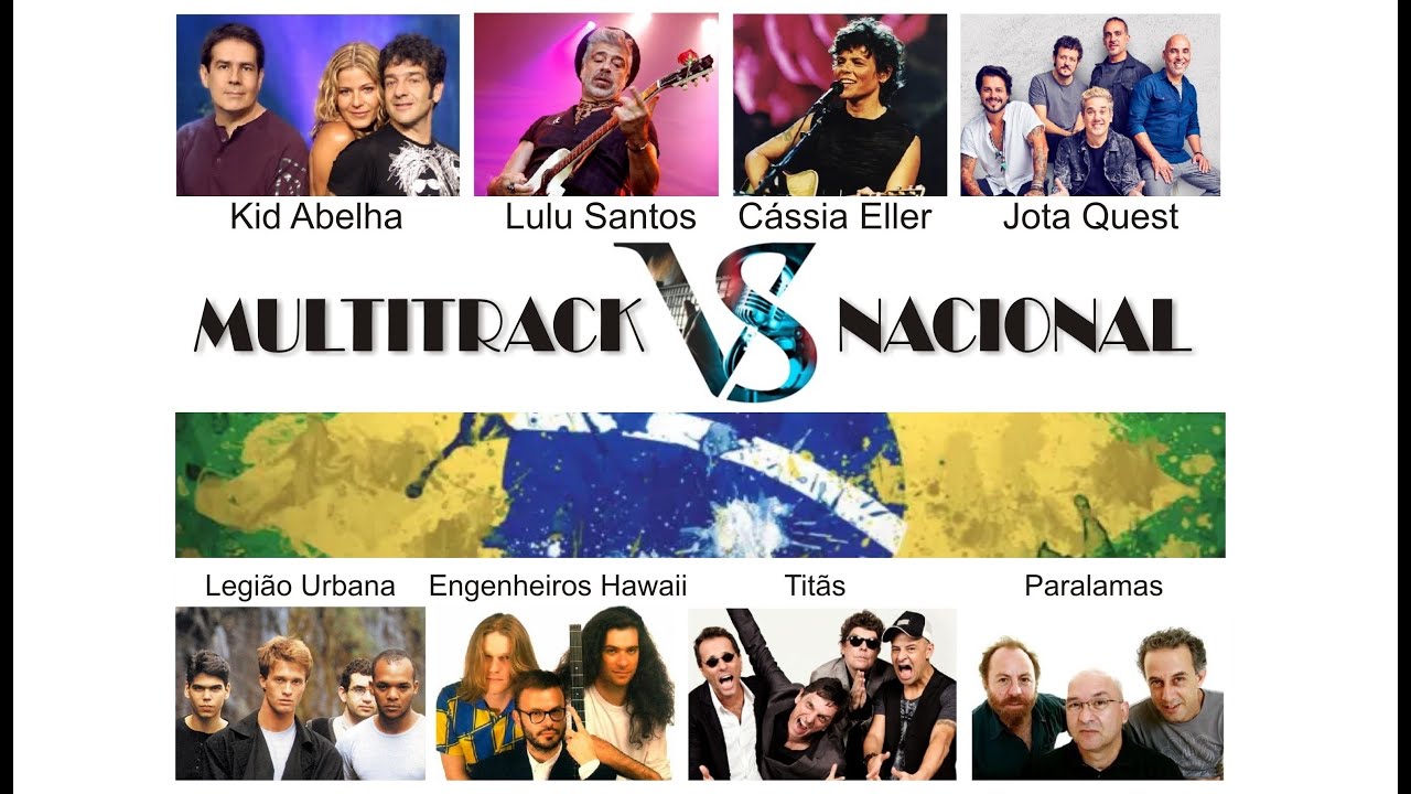 VS Aberto - Multitrack Pop / Rock Nacional (Qualidade Profissional)