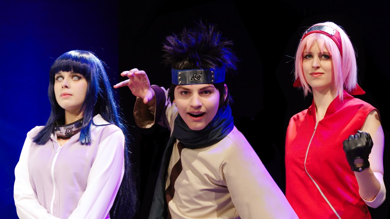 Konoha's Love Triangle, Naruto Shippuden, ITAZURA Cosplay @ AniNite 2014