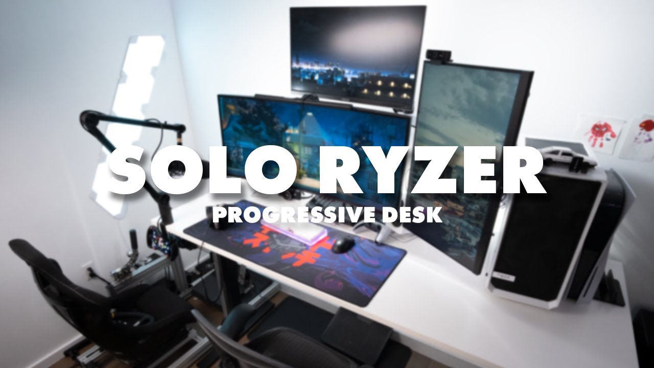 FINALLY Got a Standing Desk - Progressive Desk Solo Ryzer Review