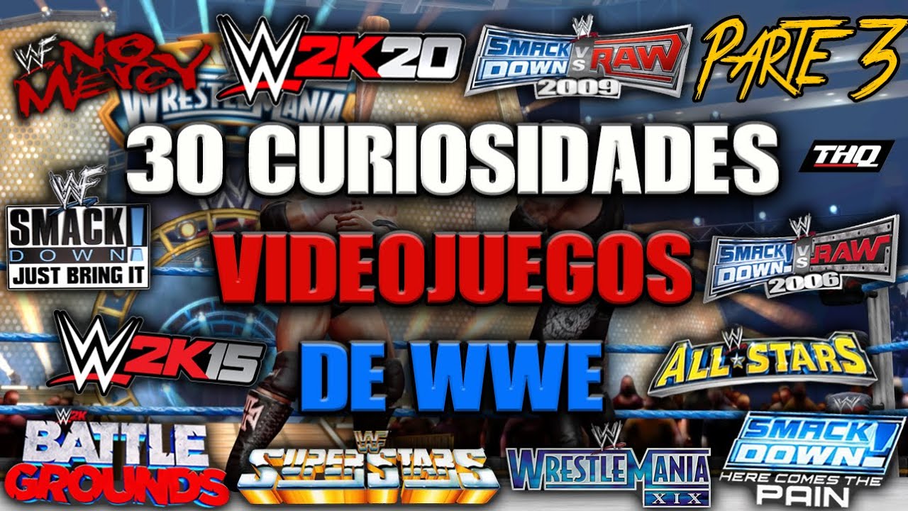 30 Curiosidades de los Juegos de WWE | Parte 3