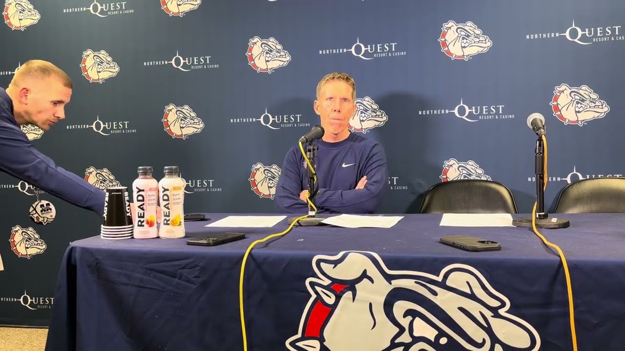 Gonzaga’s Mark Few post Saint Mary’s