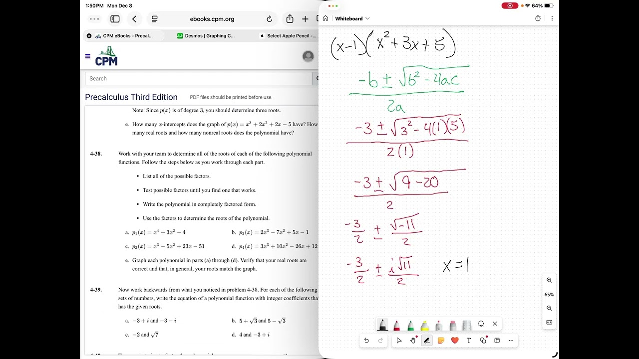 Pre Cal CPM 4.1.3 part 1