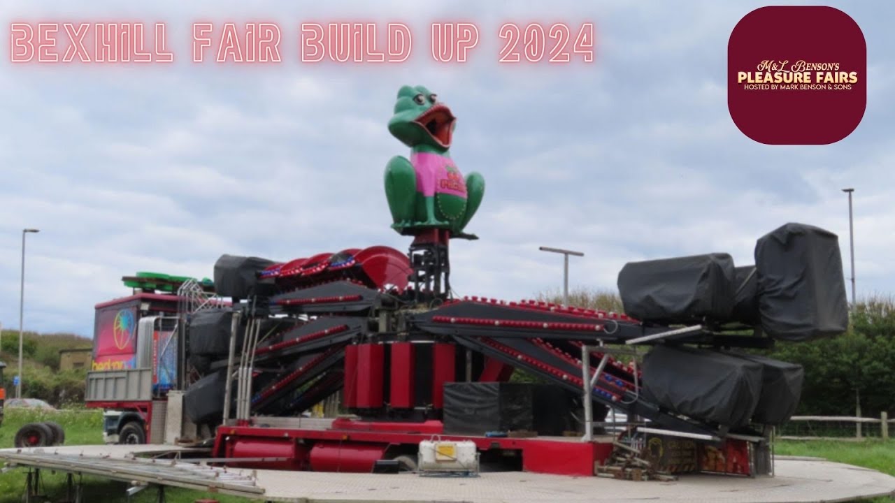 Glyne Gap Bexhill Fair Build Up 2024