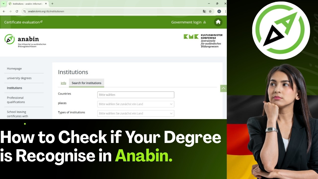How to Check If Your Degree is Recognised in Germany: Anabin Step-by-Step Guide| Bangla| 2026