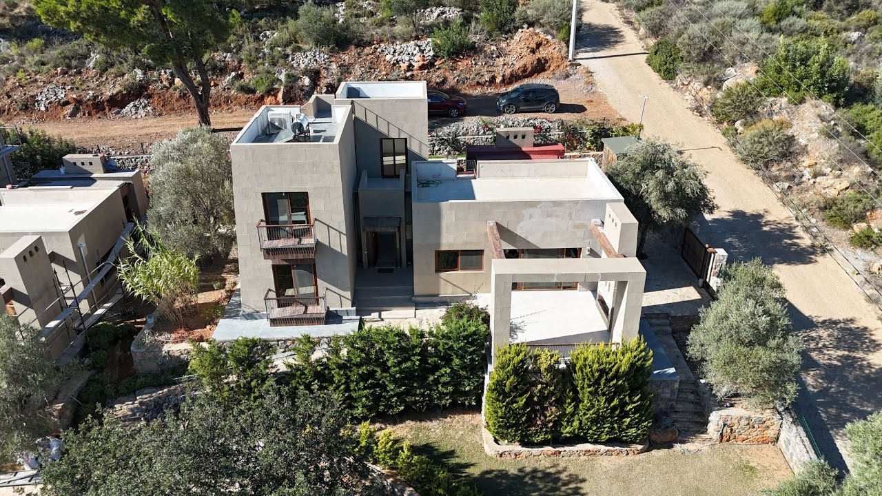 Bodrum Yalıçiftlik' te 650m2 Arsa 230m2 Net, 4 Oda 2 Banyo Fırsat Villa(Denize Araçla 10dk)