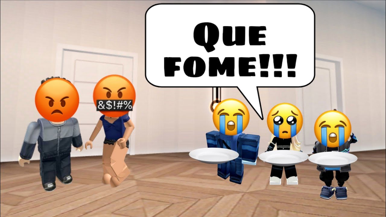 HISTÓRIA ROBLOX - Os Pais Que Não Alimentavam Os Filhos E Se Deram Mal!