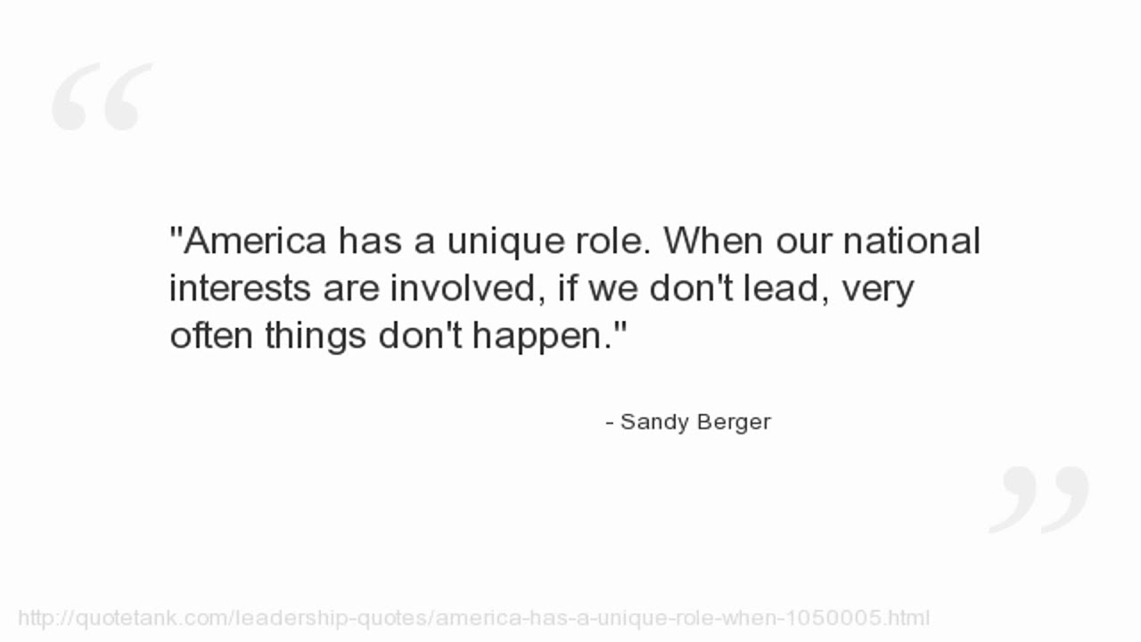 Sandy Berger Quotes