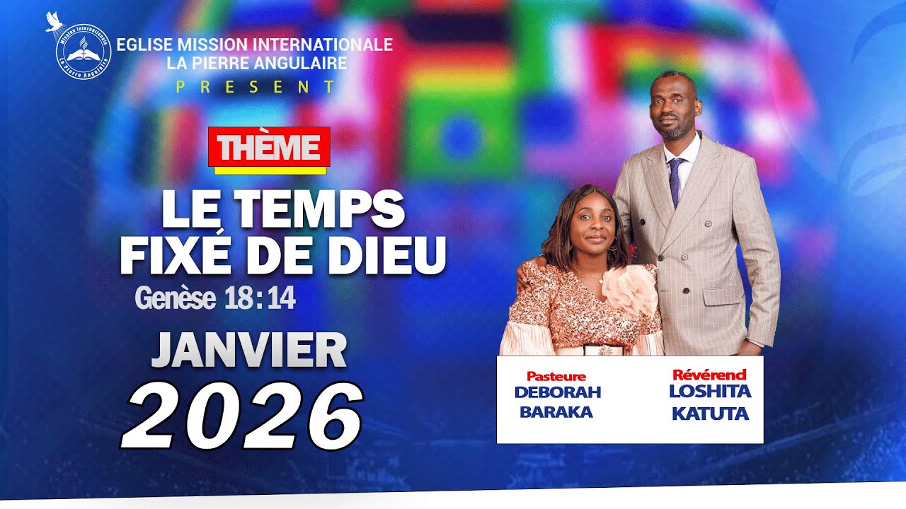 Culte du 4 janvier 2026.le temps fixe de Dieu. Pasteure Deborah