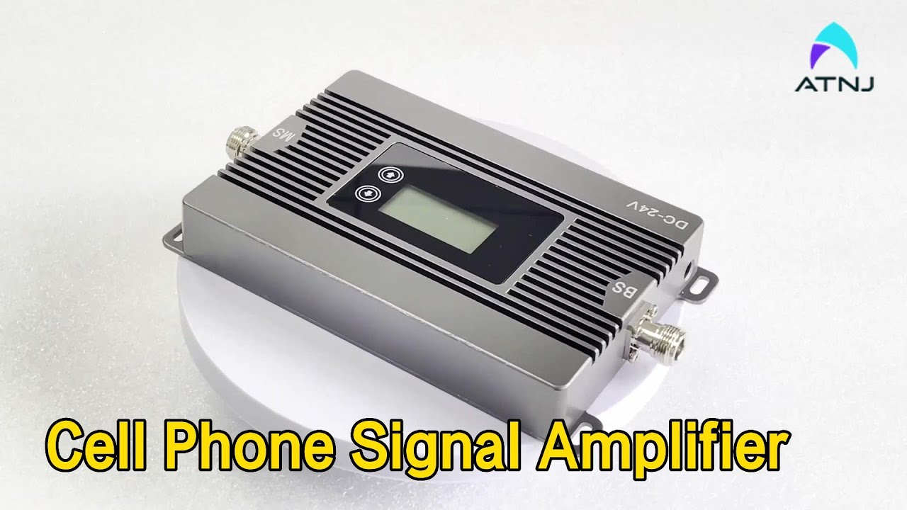 High Gain Cell Phone Signal Amplifier 80dB Female Connector With ALC / AGC
