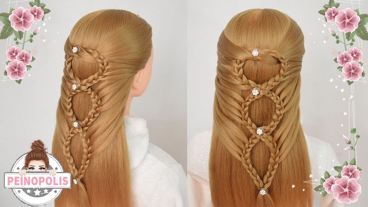 Peinados F&aacute;ciles y R&aacute;pidos para el d&iacute;a a d&iacute;a con Trenzas Cruzadas