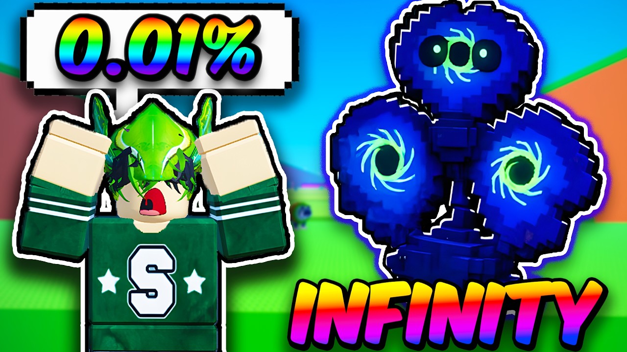 TEKTE 0.01%'LİK YENİ İNFİNİTY'İ ÇIKARDIM! - Roblox Escape Tsunami For Brainrots