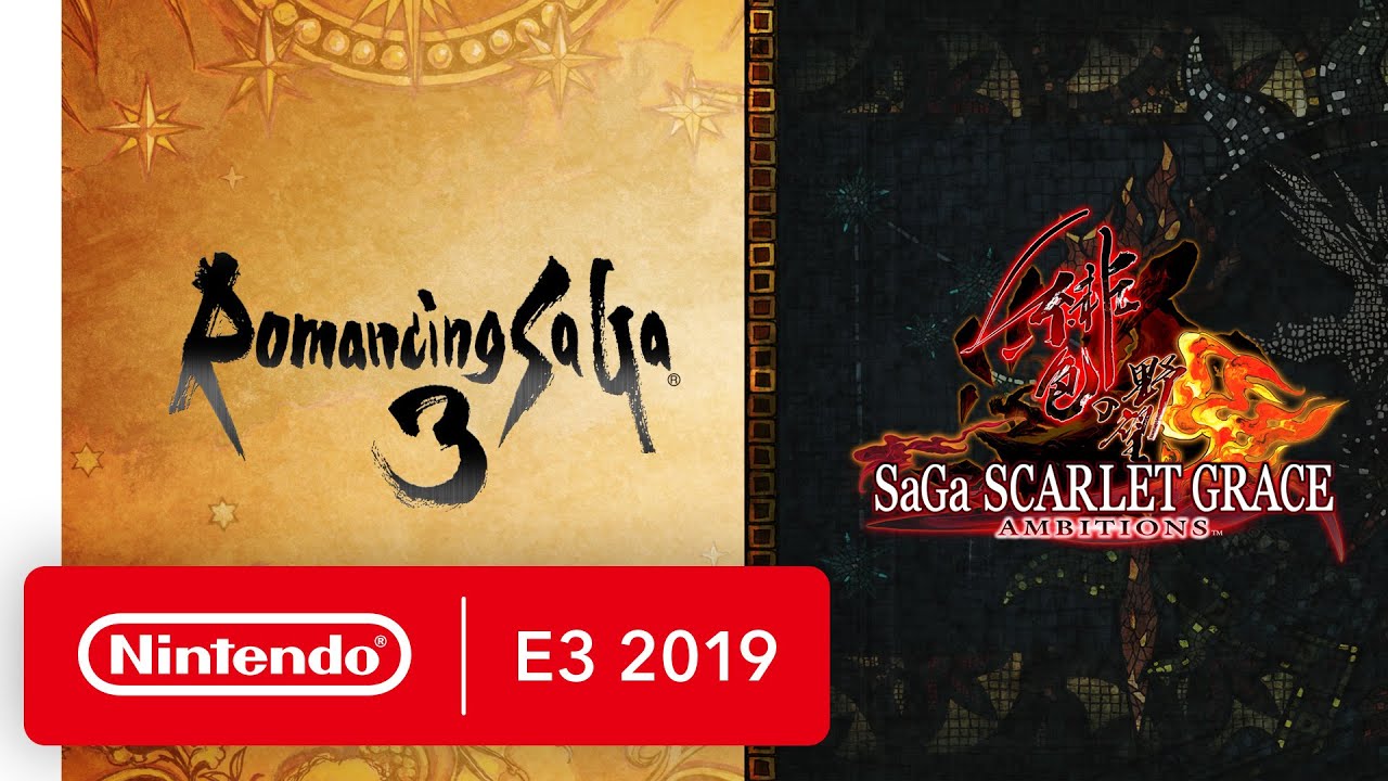 Romancing SaGa 3 and SaGa SCARLET GRACE: AMBITIONS - Nintendo Switch Trailer - Nintendo E3 2019