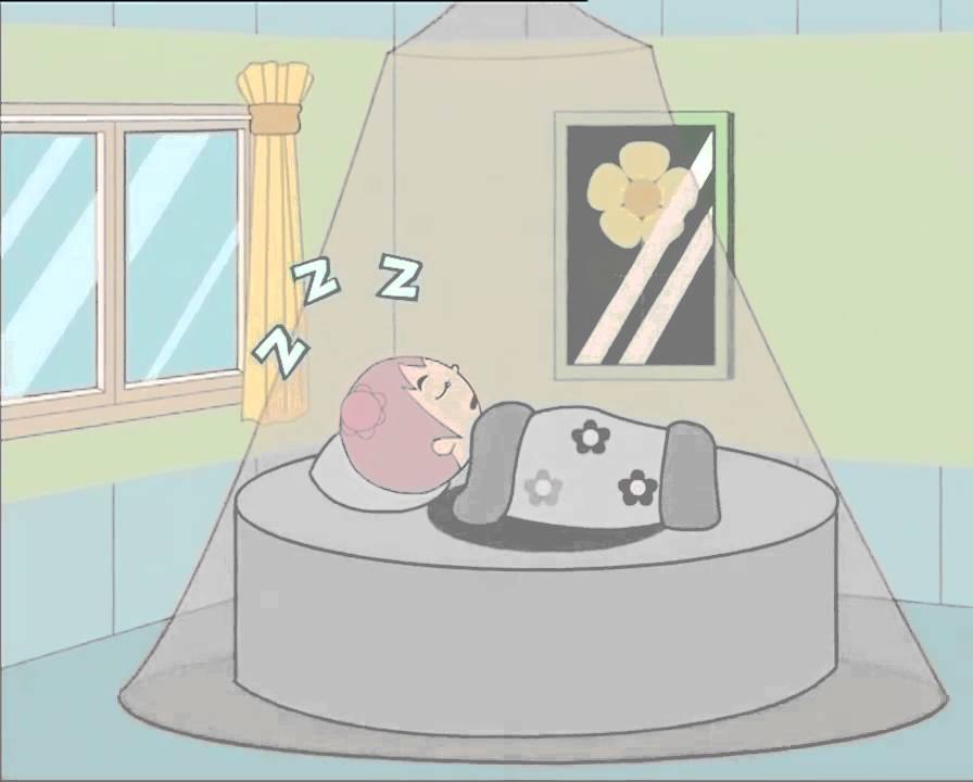 3  打开蚊帐