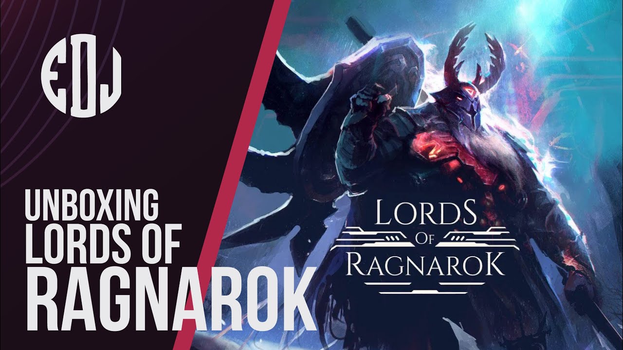 Abriendo Lords of Ragnarok pledge de Gamefound. Un juego de Awaken Realms - Wargame - Cardgam