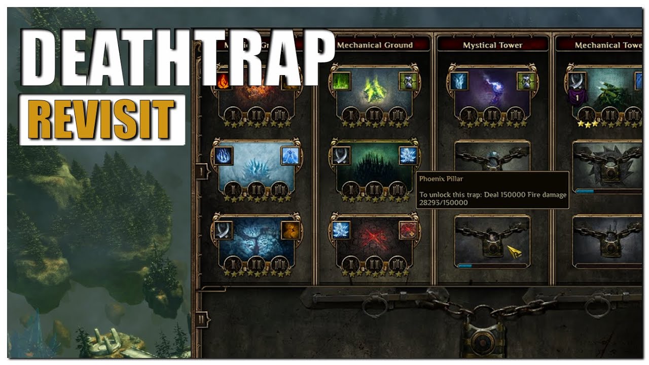 Respec is not cheap in Deathtrap