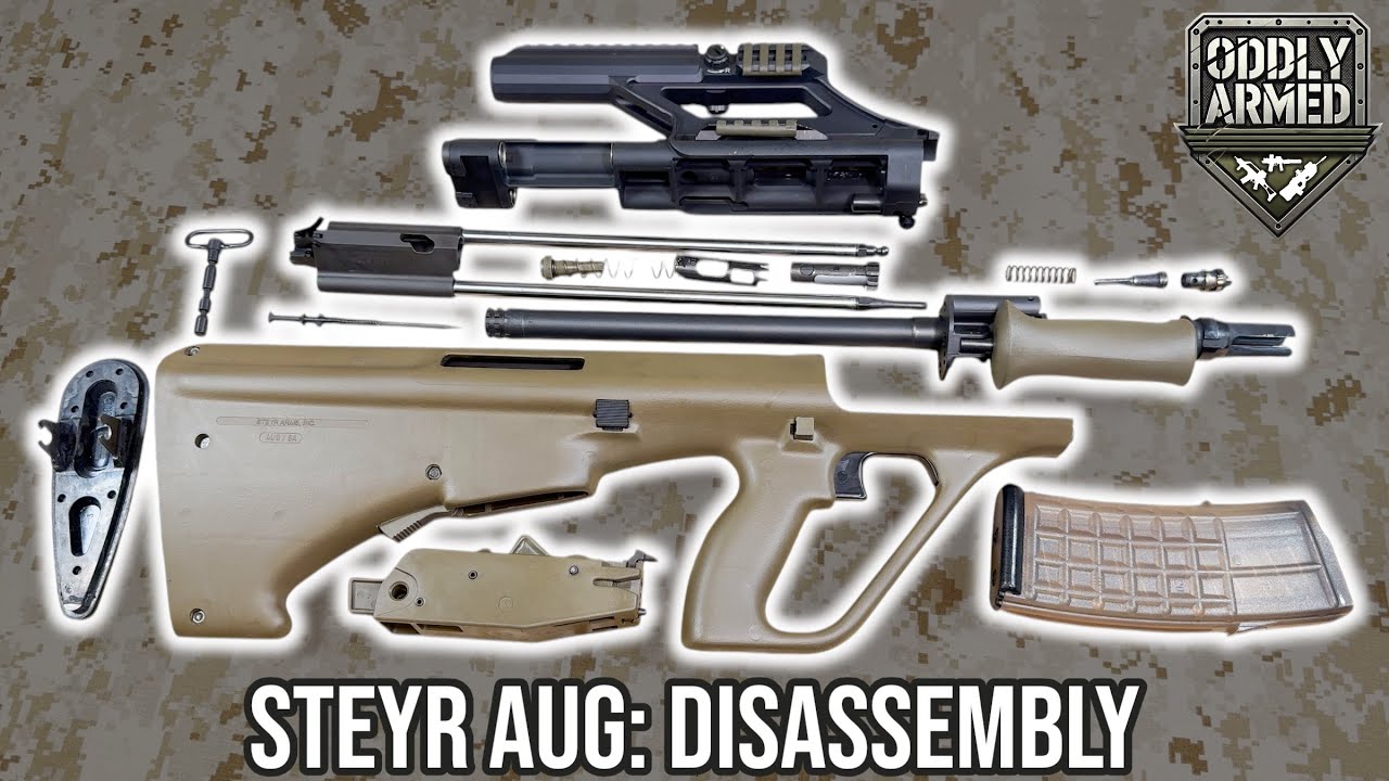 Steyr AUG: Разборка