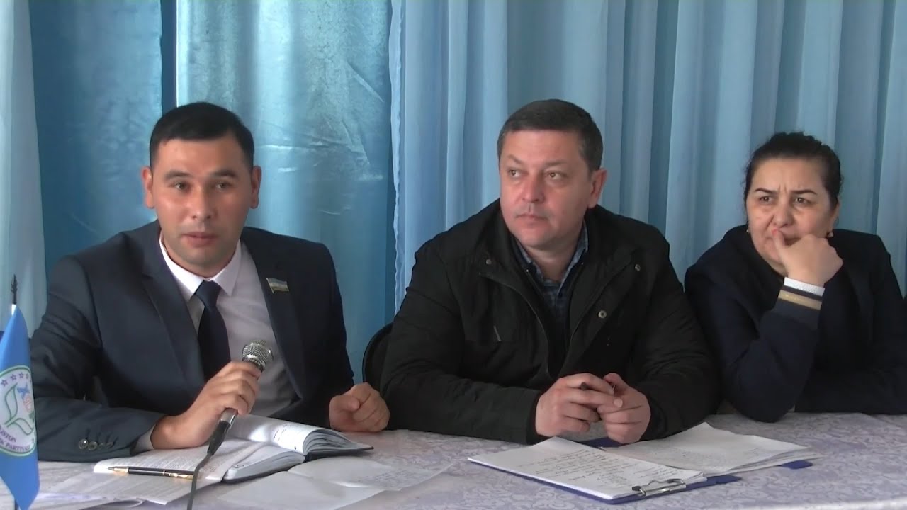 Депутат Шерзод Рахмонов Шофиркон тумани ёшлари билан учрашди