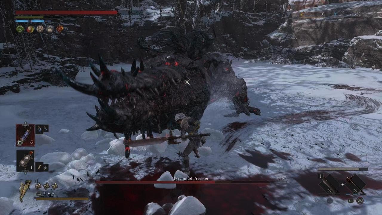 Lies of P Overture: Tyrannical Predator boss fight