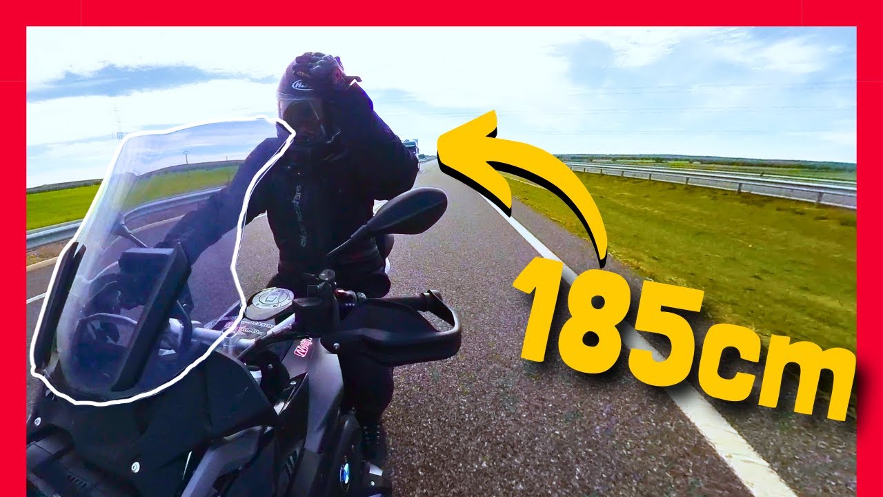 Protege si eres alto del aire? Cupulas Biondi a prueba en GS 1250//Nilmoto