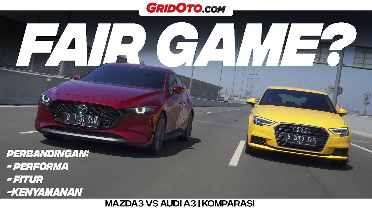 Mazda3 Hatchback vs Audi A3 Sportback | Komparasi | GridOto