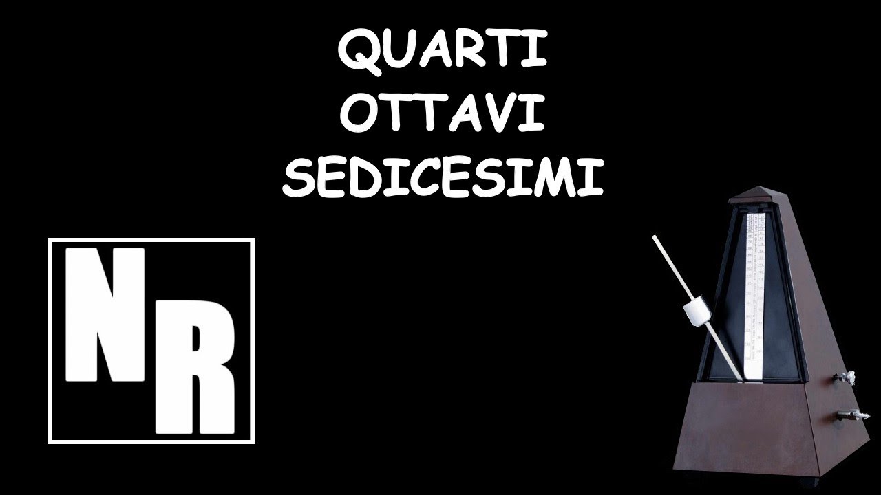 Quarti, ottavi e sedicesimi, primi esercizi.