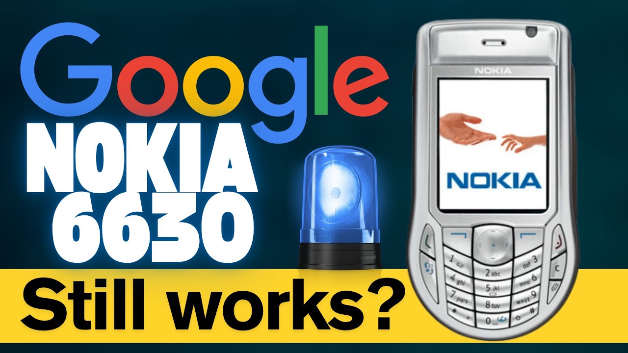 Browsing Google on a 2004 Nokia 6630 – Does It Even Work?