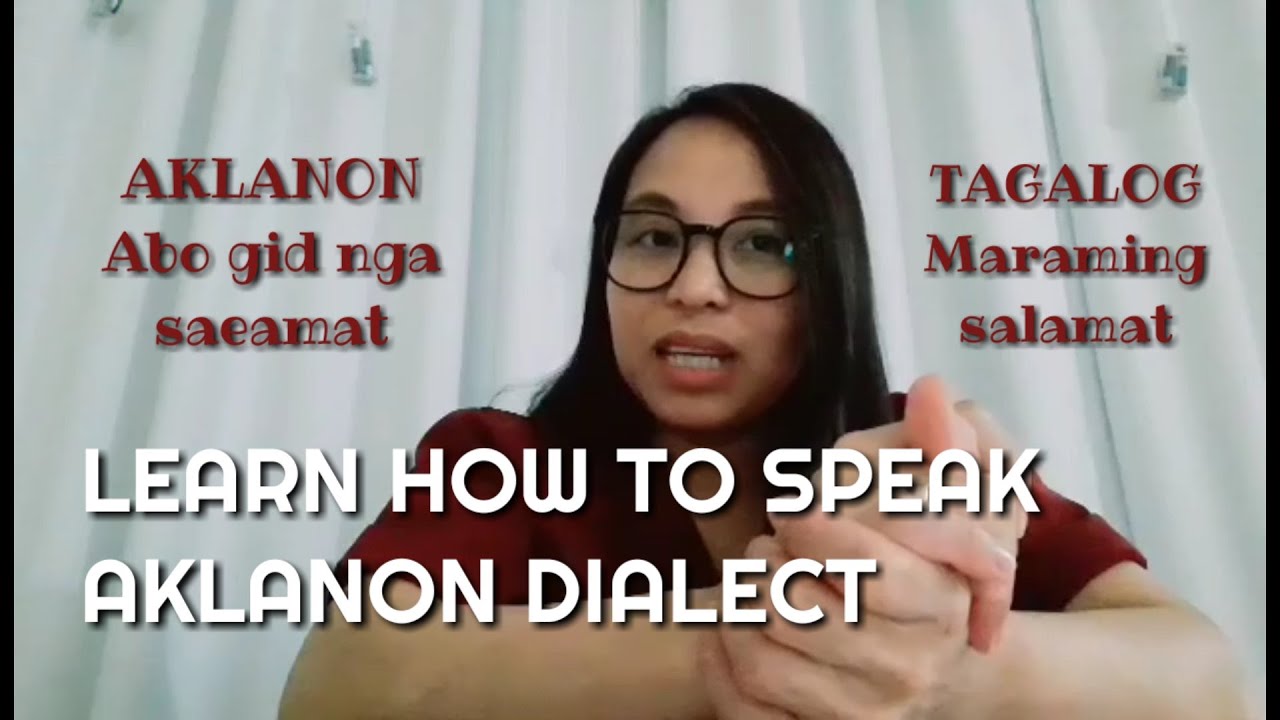 Matutong magsalita ng Aklanong Dialekto | Love & Joe TV