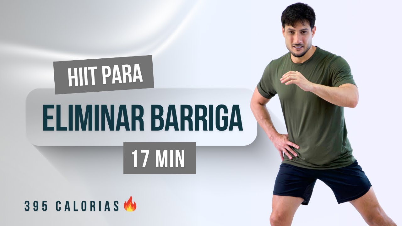 Cardio HIIT para PERDER BARRIGA (17 min) em casa