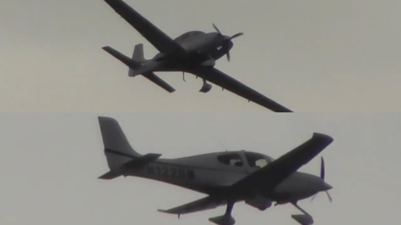 Cirrus SR22 [N122BM] Flybys my house