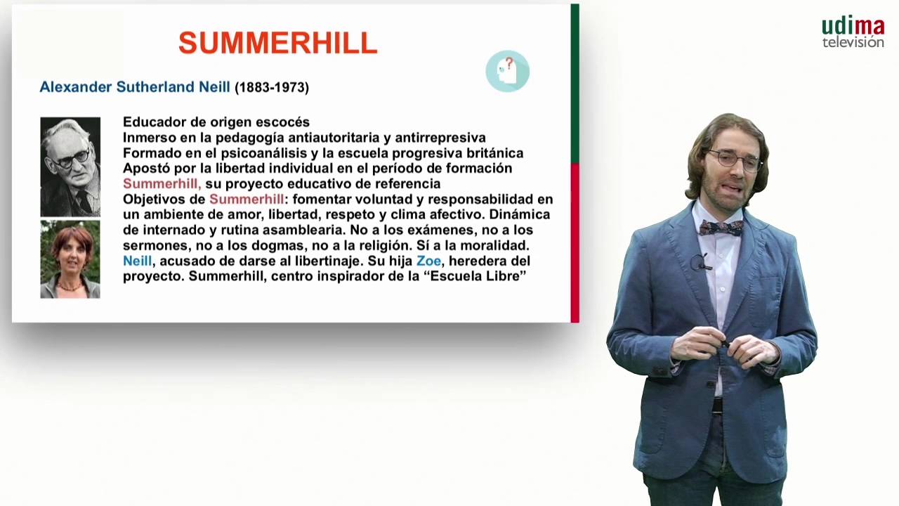 Historia de la Educación - Corrientes Educativas Antiautoritarias del siglo XX