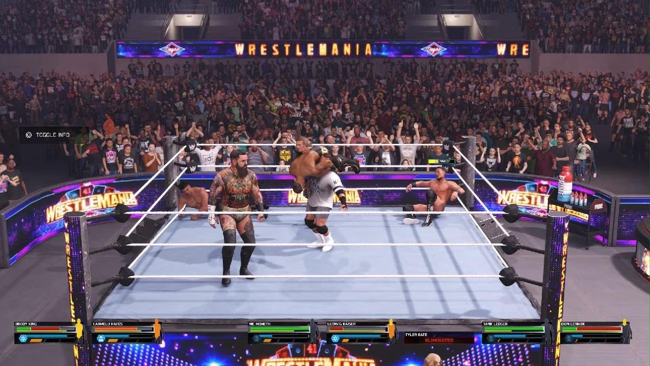 WWE 2K25 tag team rumble 