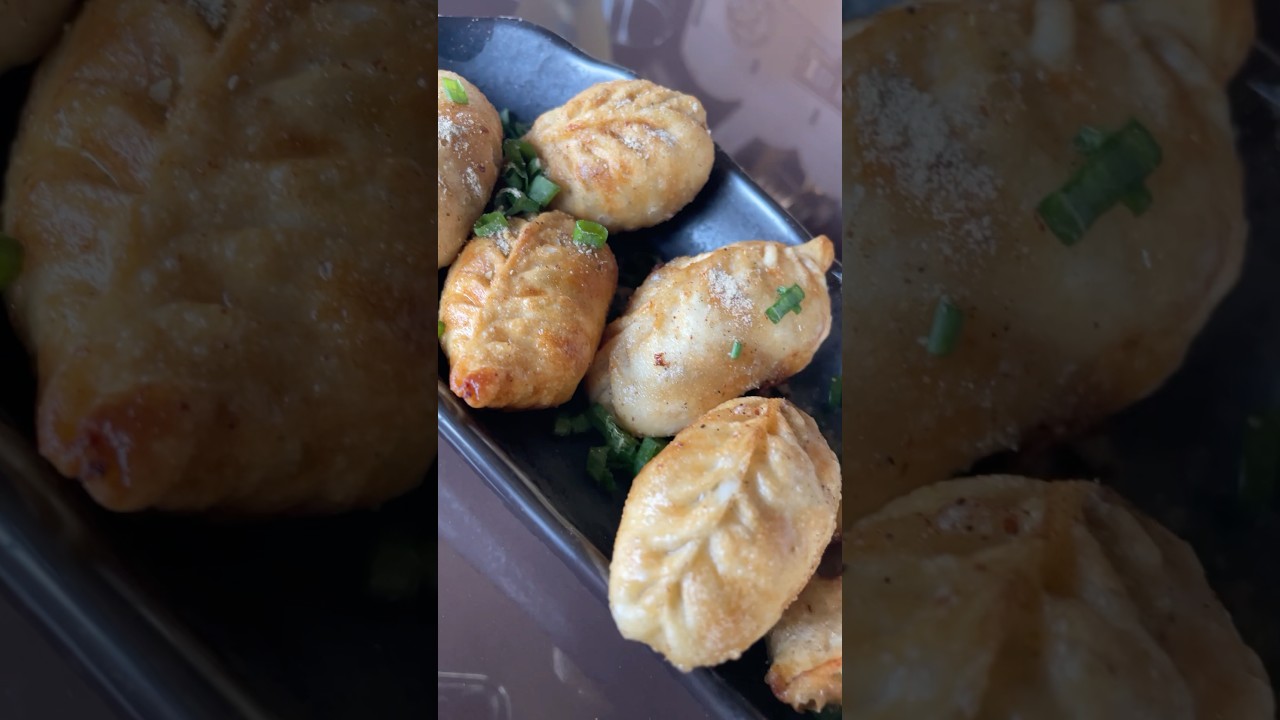 Fried Chicken Dumplings | #shorts #ytshorts #shortvideo #frieddumpling #food #foodie #weekend