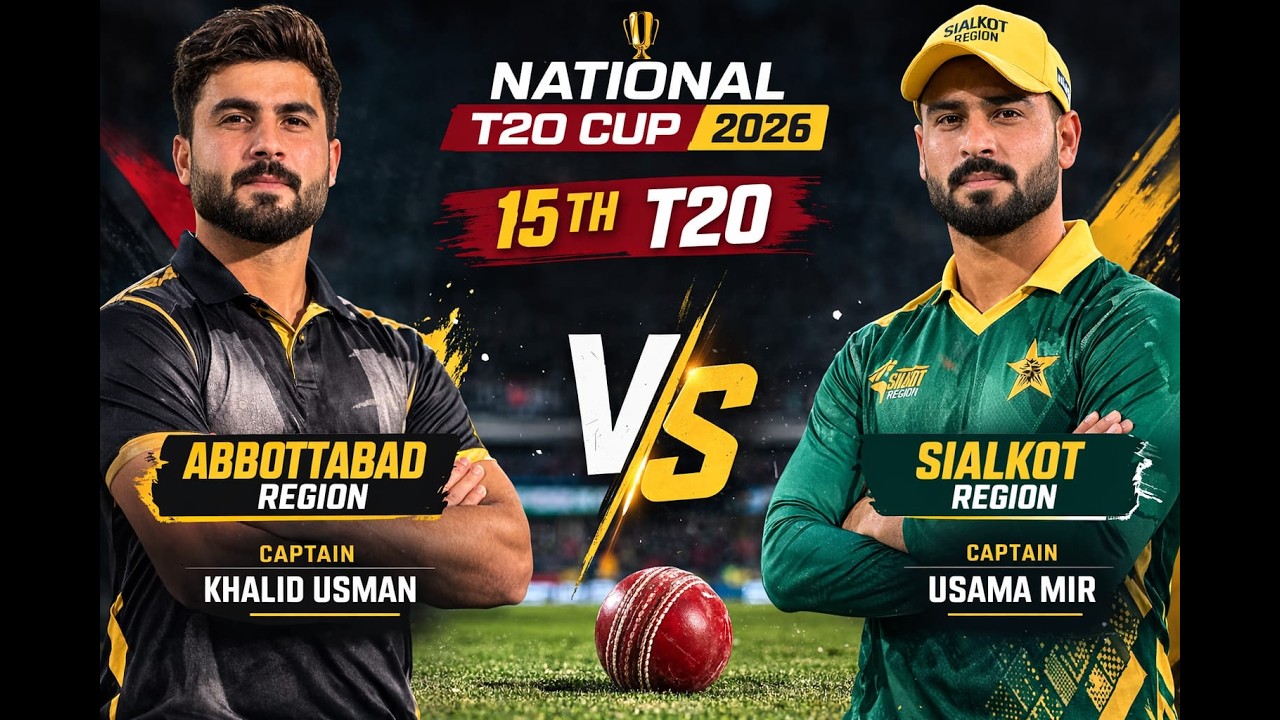 Live Abbottabad vs Sialkot Live | ABT vs SIAL 15th T20
