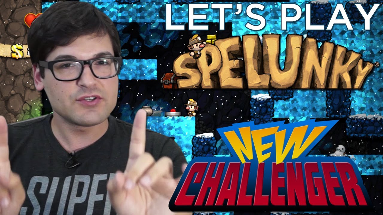 Let's Play Spelunky with the Developer! - NEW CHALLENGER