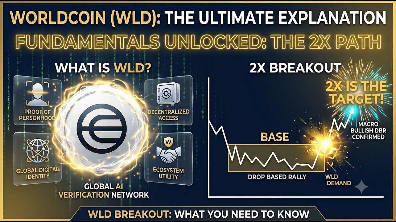 WHAT IS WLD WORLDCOIN? WHY WLD Is PRIMED to 2X From This Level 🚀