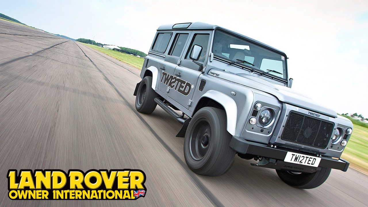 520bhp V8 Land Rover Defender!