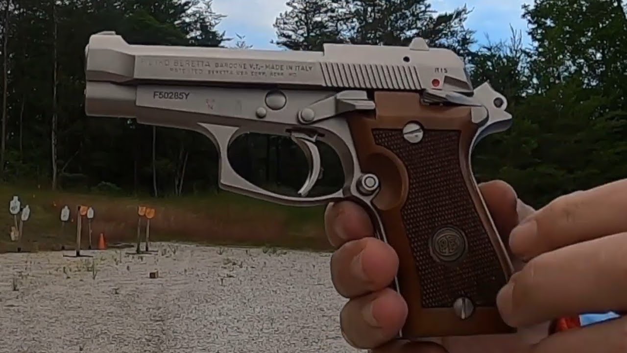 Beretta Cheetah 85 FS Nickel Plated