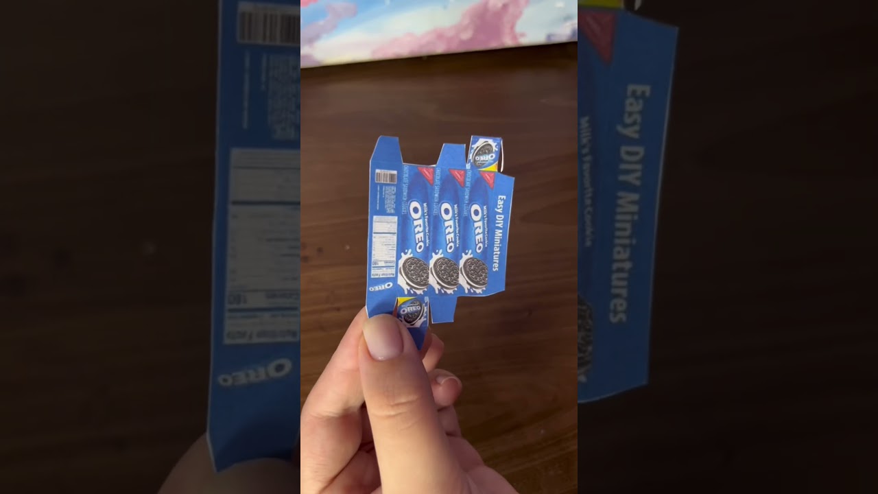 Como fazer mini oreo? (1 minuto) 
