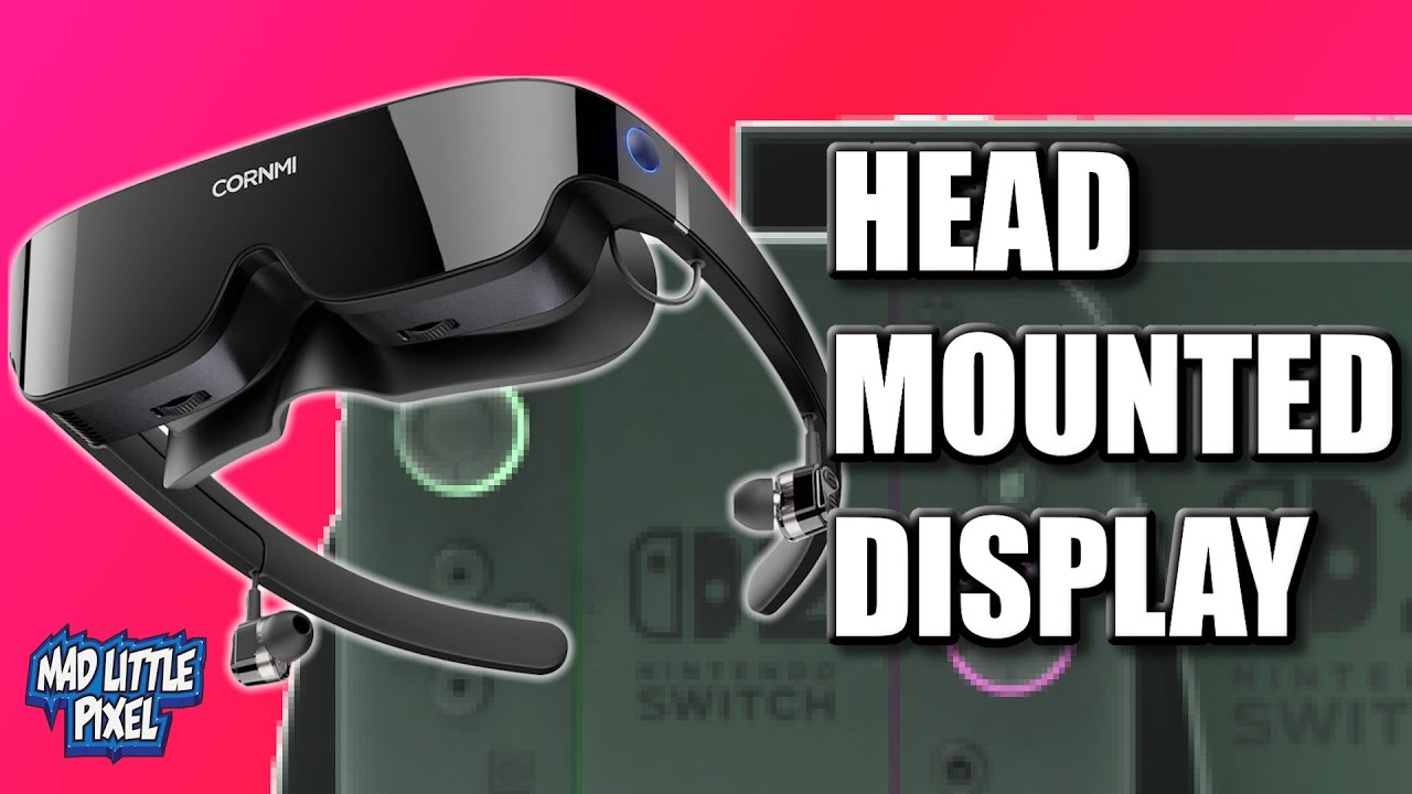 This Head Mounted Display Works With Everything EVEN The Switch 2! (CORNMI NeoVista X7 Lite)