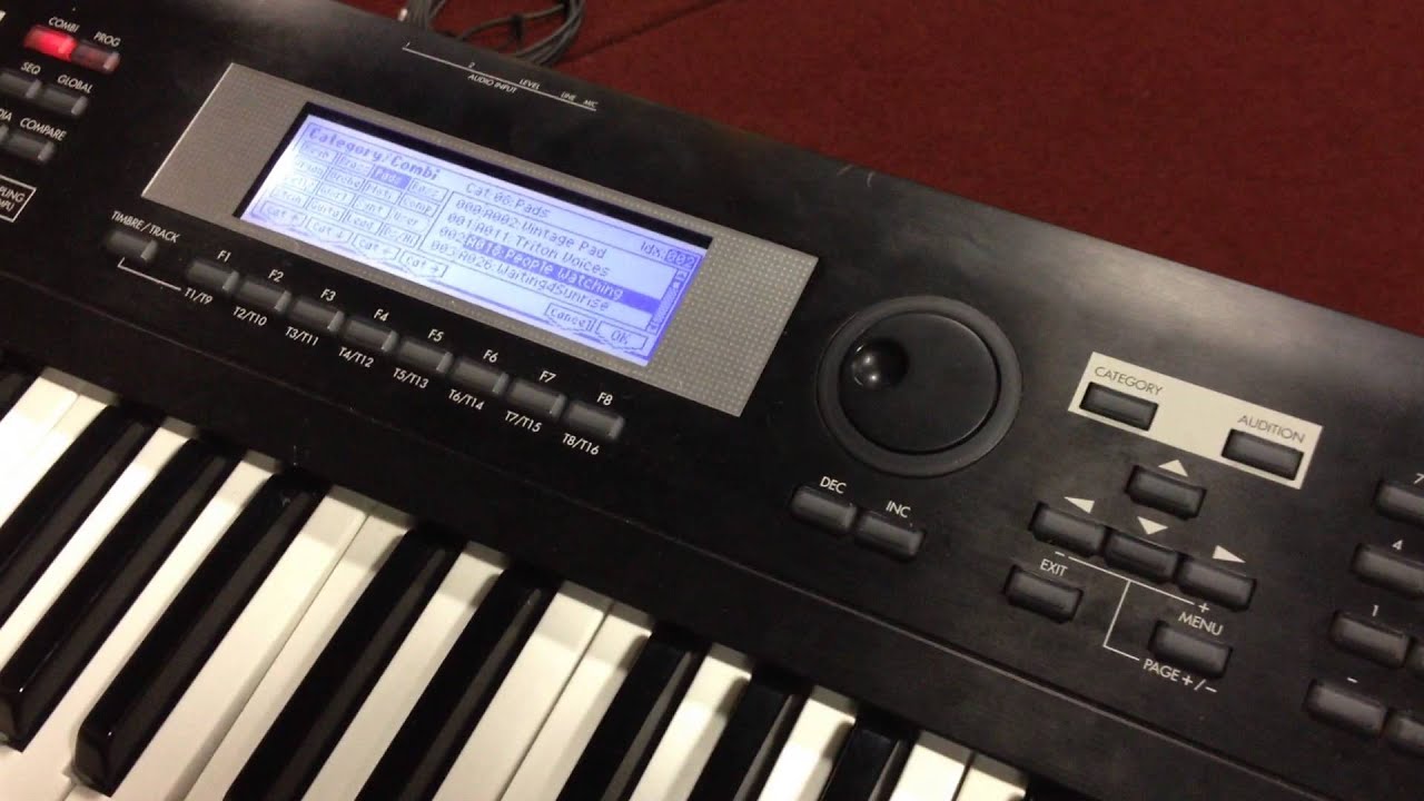 Using Youth Room Synth (Korg TR)
