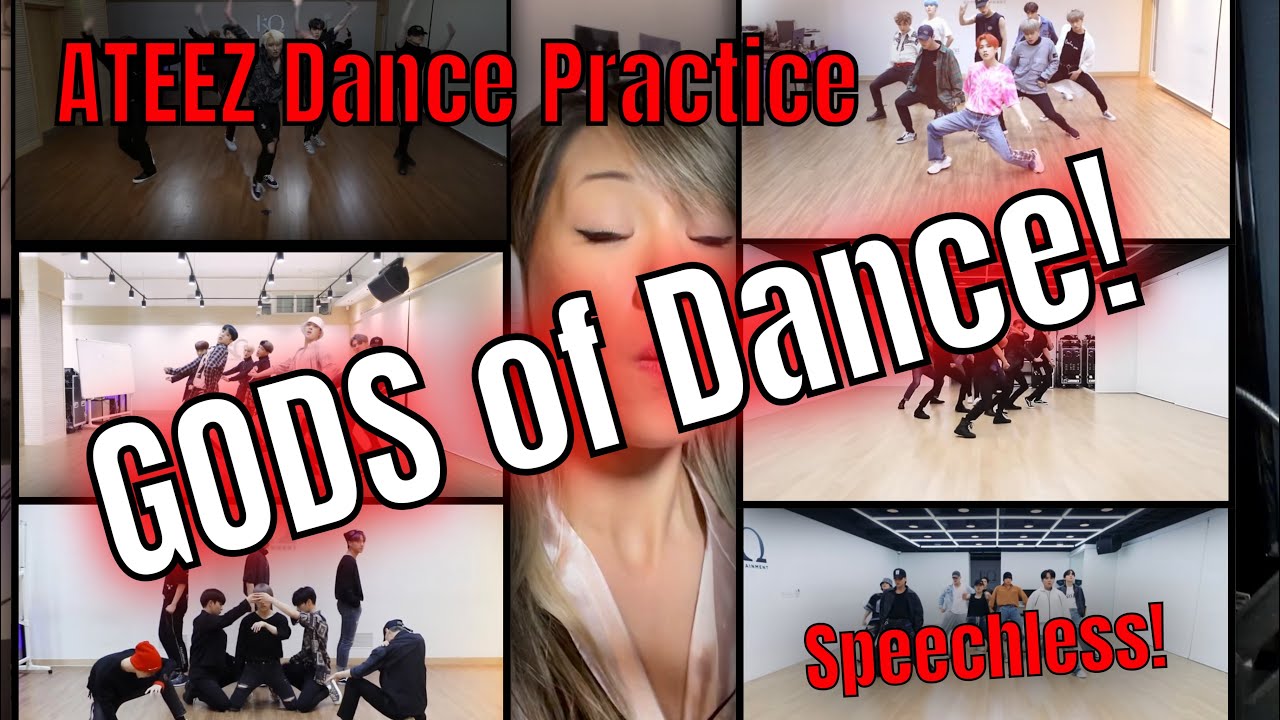 ATEEZ Dance Practice Reaction! First time reacting to ATEEZ dance practice videos! OMFG!