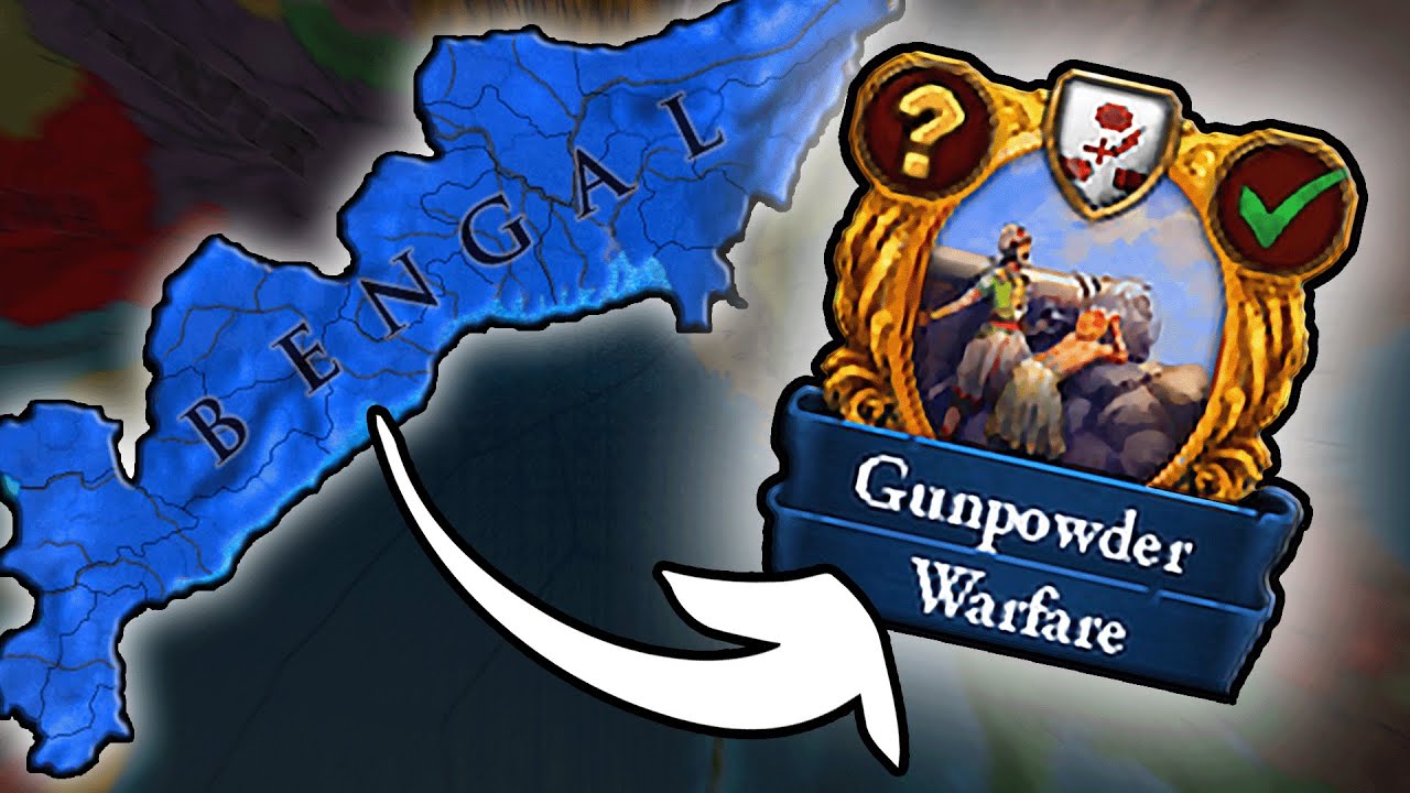 I Created The 'Tallest' Nation In EU4 Using 1450 Gunpowder Units