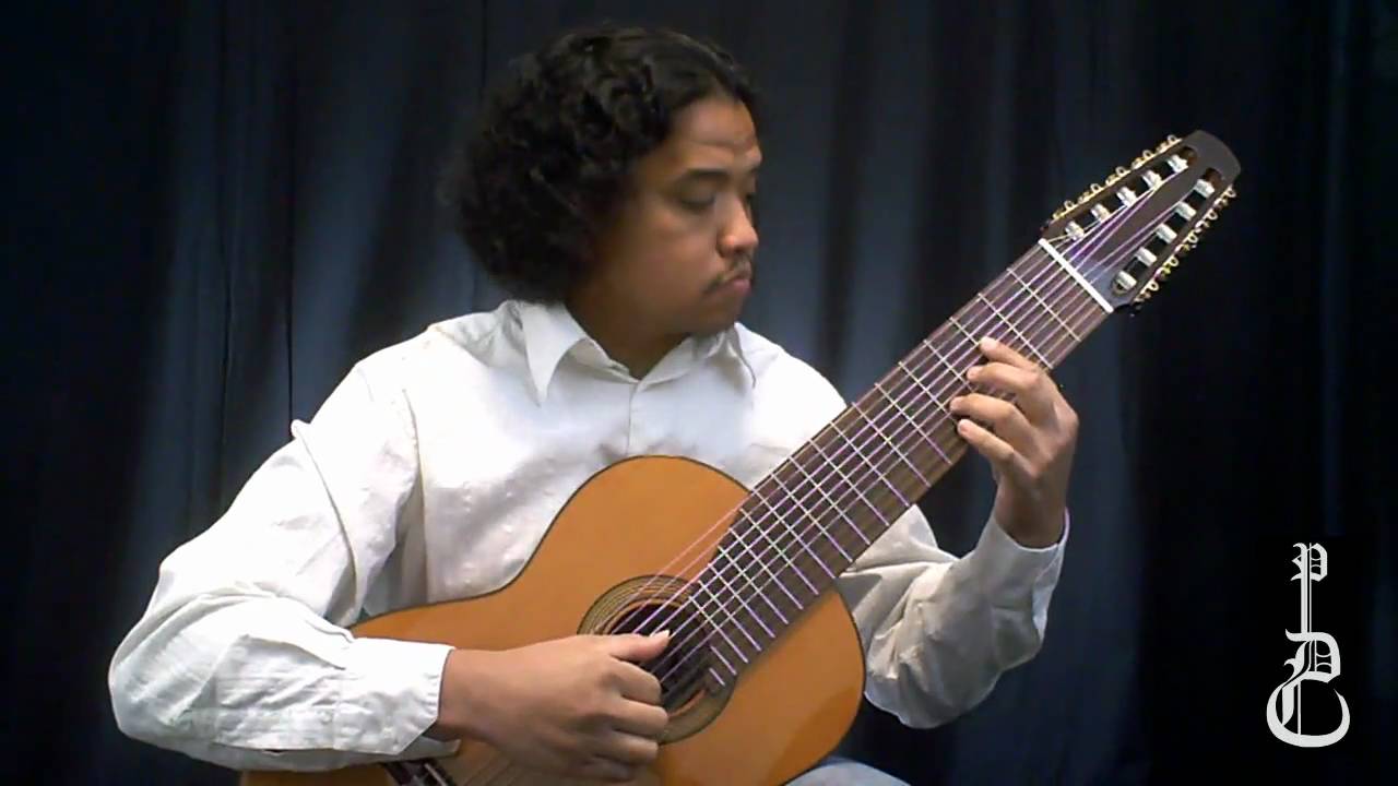 PDC-TV: Обзор 10-струнной гитары Cathedral Guitar Model CG-15.