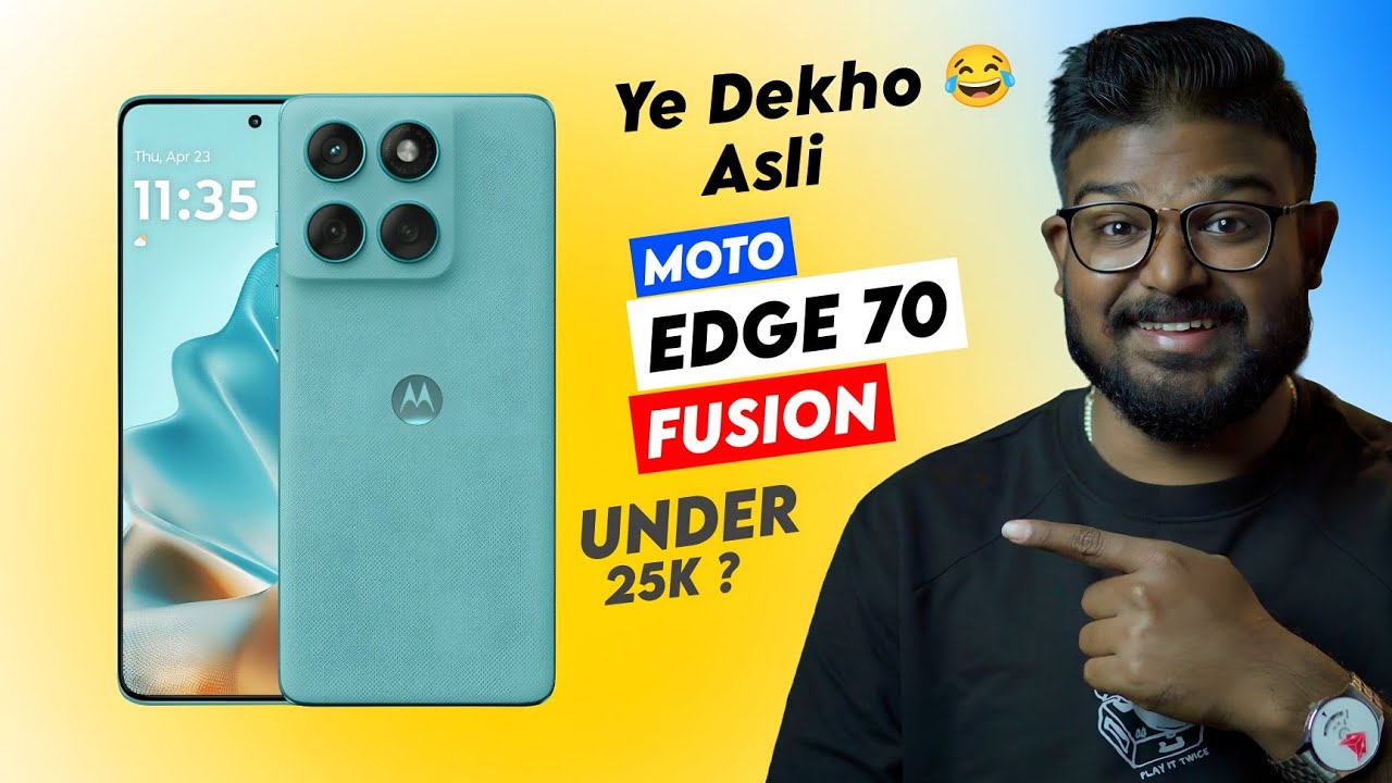 Moto Edge 70 Fusion - Janlo Asli Sacchai🔥 | Moto Edge 70 Fusion Price in India | Edge 70 Fusion