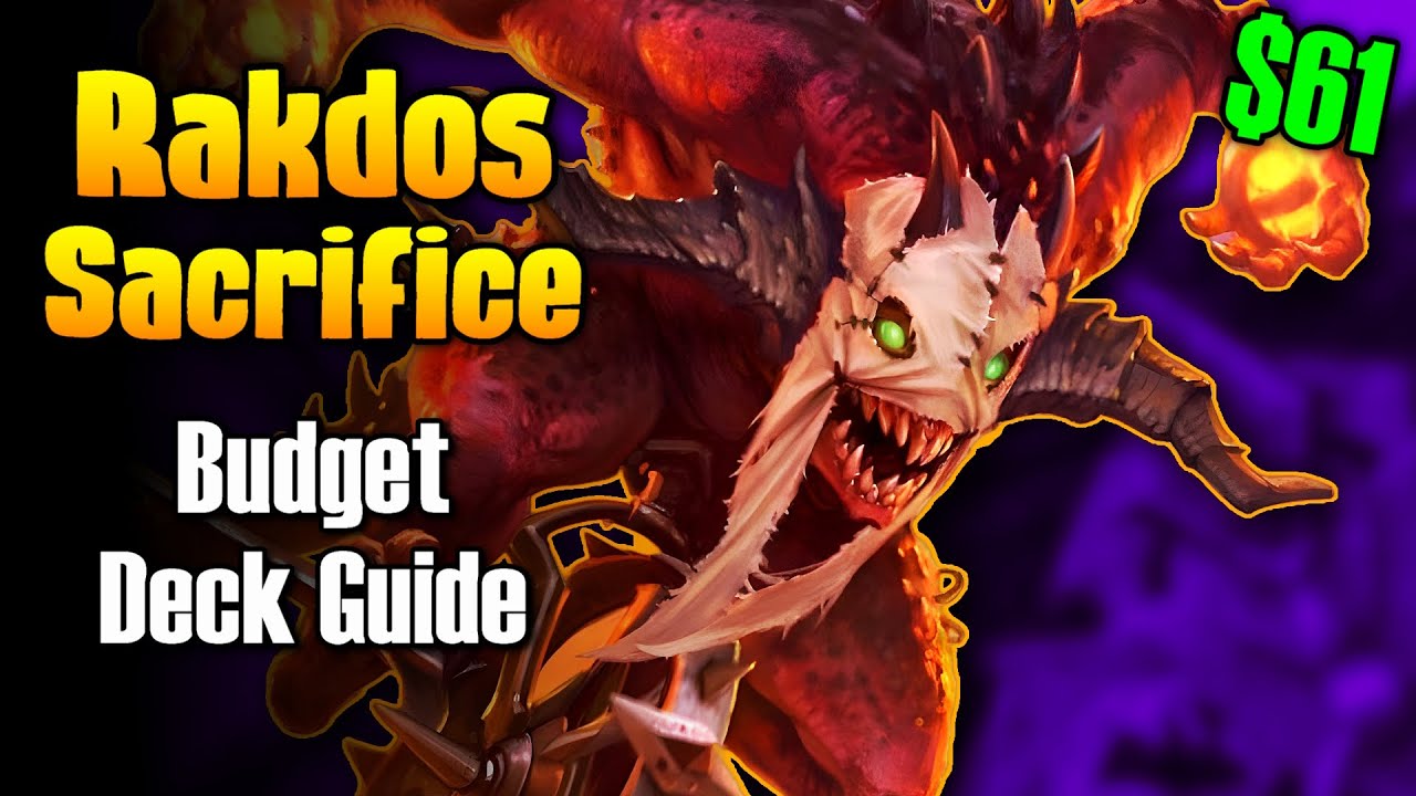 How to Build Pioneer Rakdos Sacrifice on a Budget!