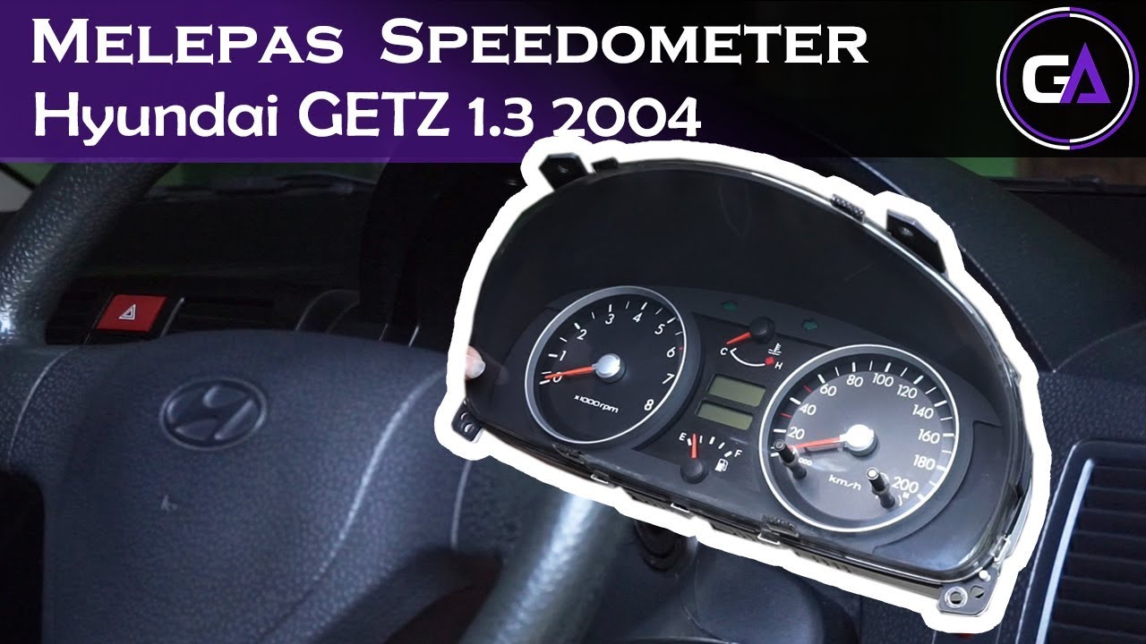 Melepas Speedometer Hyundai Getz 2004