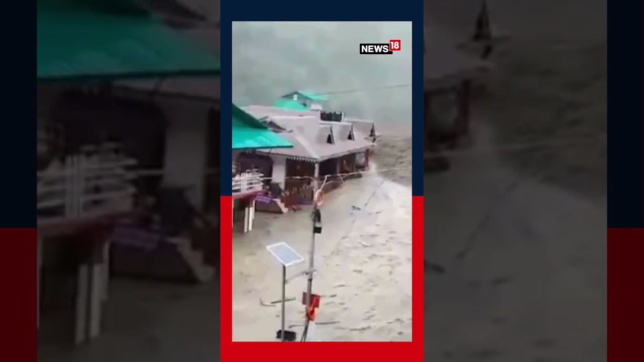 Vehicles And Houses Submerged In Sludge In The Aftermath Of The Cloudburst In Uttarakhand | N18S