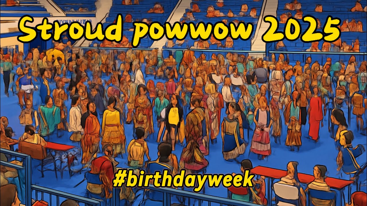 stroud powwow vlog 2025!!!